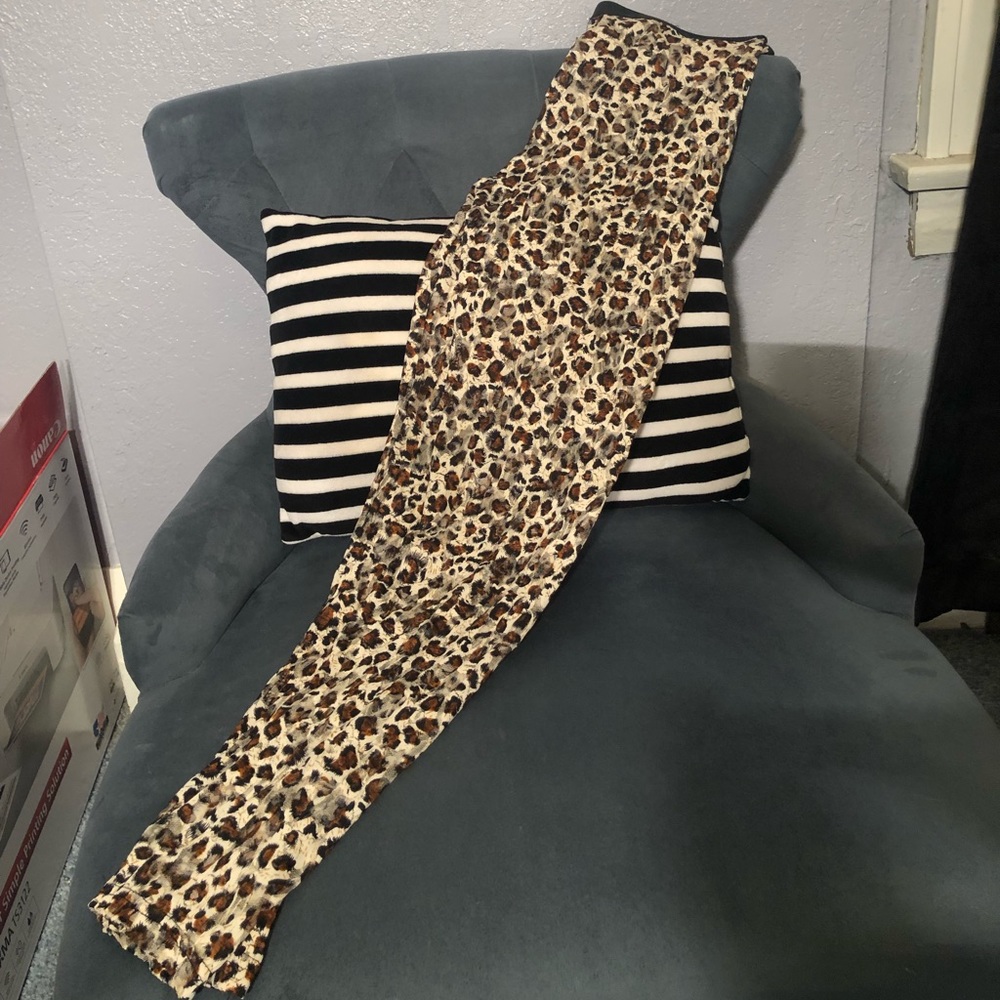 Forever 21 animal print panty hose
